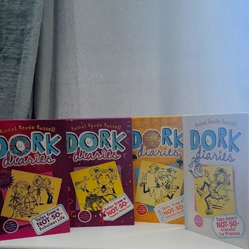 Dork Diaries Books 1-4